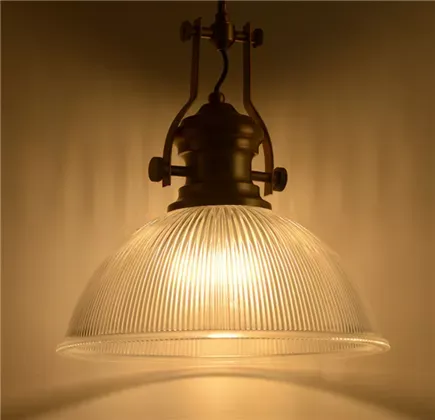 Modern E27 Base Glass Pendant Lighting Fixtures for Indoor Hanging