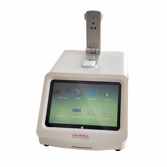 DW-K5500Plus Nano DNA RNA Spectrometer - UV VIS 190~850nm Nano Micro Volume Spectrophotometer
