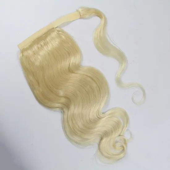 Aibaba-online-shopping curly body wave straight long human hair ponytail 613 blonde ponytail hair extensions