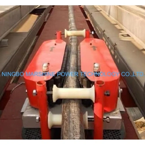 Cable Chasing Machine 1.5KW Crawler Cable Conveyor Cable Pushing Machine China Manufacturers ...