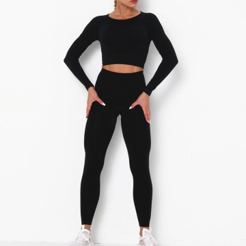 Long sleeve 2 Pcs Sports Suits