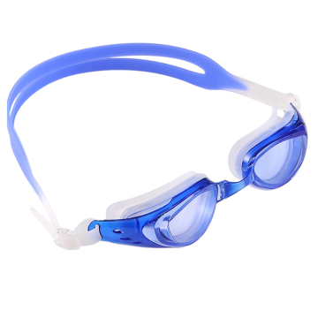 Custom Silicone Gasket Swimming Goggles - OEM Design Wide Clear Swim Goggles