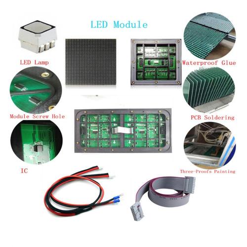 Bus Top Advertising P5 LED Display Screen