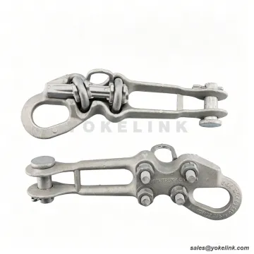 Straight Line Strain Clamp | A356-T6 Aluminum LPDC Casting | Overhead Line Strain Clamp