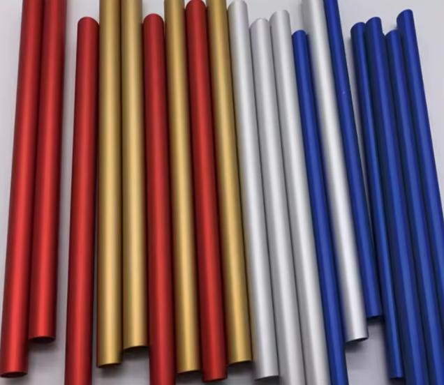 Custom CNC anodized aluminum tube