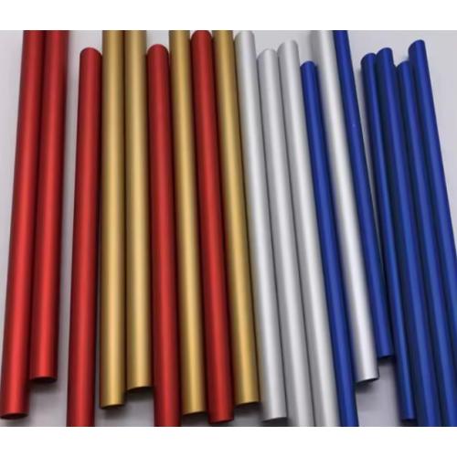 Custom CNC anodized aluminum tube