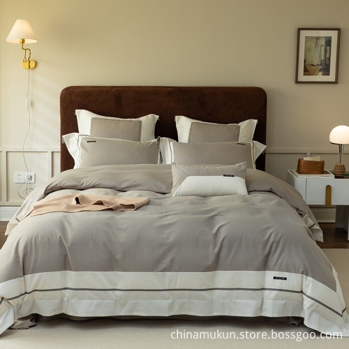 Hot sales soft cotton bedding four-piece set