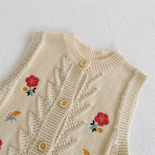 Sweater de malha infantil por atacado AW23