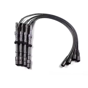 4-Piece Ignition Coil Cables for 1.8L Volkswagen Golf, Part Number 06A905409G