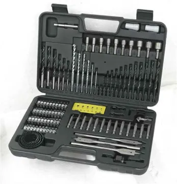 110PCS drill bit set(SCREWDRIVER BITS/MASONRY DRILL BITS/H.S.S. TWIST DRILLS SET)