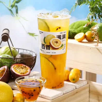 Fruit Tea Passion Fruit Jam 1kg Summer Hot Selling Bubble Milk Tea Drink