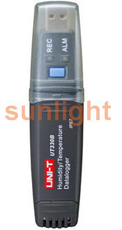 USB Temperature/Humidity Datalogger, 60000 Datalogger UT330B