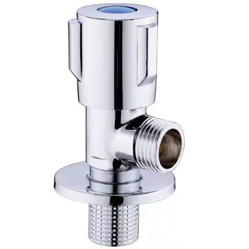 Chromed 90 stopni Montowany na ścianie zawór toaletowy zimnej wody