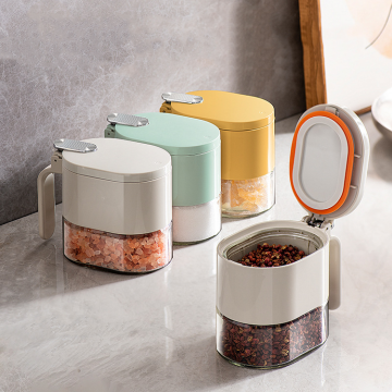 Top Sale Kitchen Seasoning Box - Plastic Tanks and Bottles with Spoon