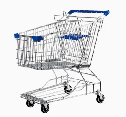 Asian Type Supermarket Shopping Trolley