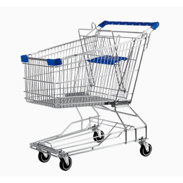 Asian Type Supermarket Shopping Trolley