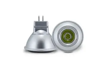 LED bulb MR11  CREE XTE  2w  mr11 spotlight  silver appearence