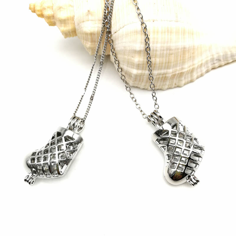 Boot Cage Pendant Chain