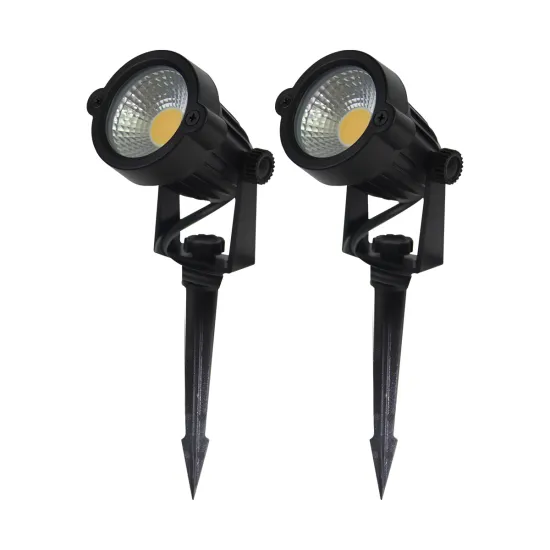 RGB LED Spotlights, DMX COB 3W 12V Pin Spot Light for Garden Decor - IP67 Outdoor Spotlight