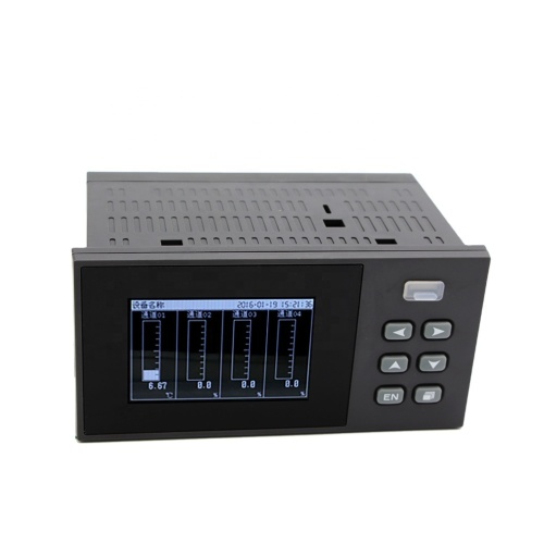 USB RS232 LCD 4 channel paperless chart recorder