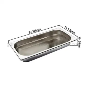 Stainless Steel Food Container/ Gelato Ice Cream Pan