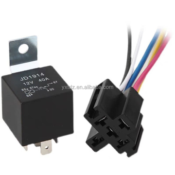 Yixintai 12V-24V 40A 자동차 릴레이 JD1914/JD1912