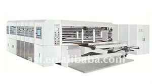Lead Edge Feeding Flexo Printing Slotter Die Cutting Machine