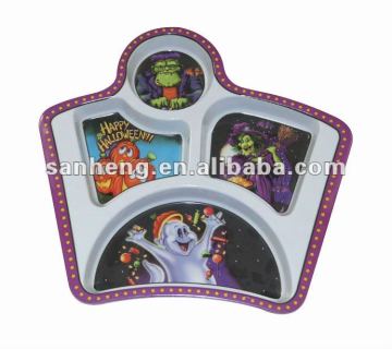 11" melamine Holloween ware