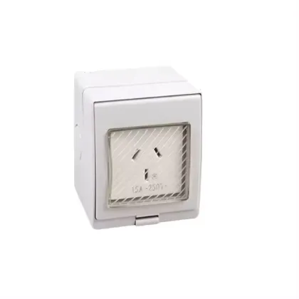 Waterproof Wall Socket for Australia and New Zealand - 240V, 10A Power Point Socket