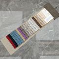 Tissu décoratif d'ameublement doux et pratique