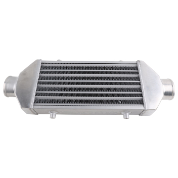Intercooler di tipo turbo universale AUSO 300x160x65mm Montaggio anteriore dell'auto Alluminio OD = 65mm