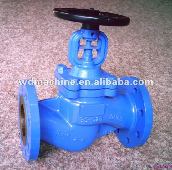 DIN Bellows Sealed Globe Valve globe valve pn16