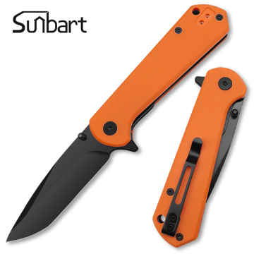 Mini Size D2 Steel Blade Black G10 Handle Survival Outdoor Hunting Knife Wholesale