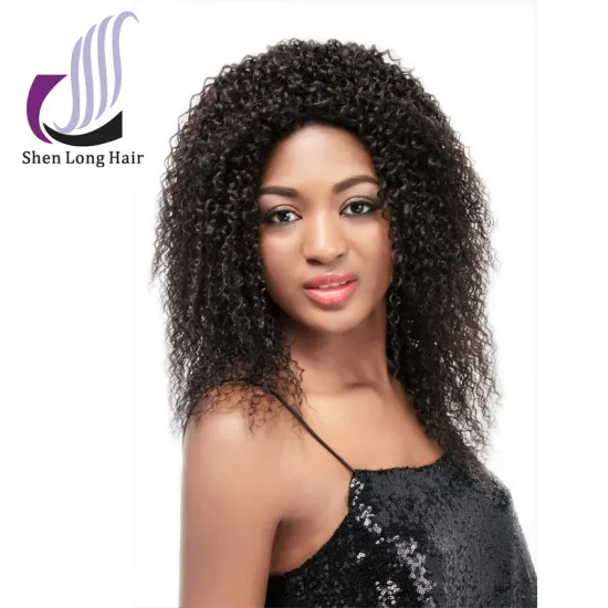 woman most love 6A grade cheap pure human hair U part wig