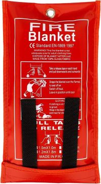 Anti high temperature fire blanket for home