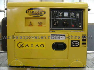 Duel-Use Diesel Welding Generator Unit (KDE6500TW)