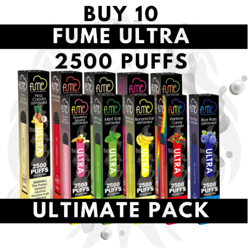 Fume Ultra 2500 Puffs мультфильм одноразовый Vape Pod