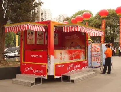 Hotel Use Coffee Fast Food Vending Van