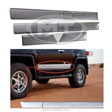 Chromed Side Molding for FJ Cruiser Auto Accessory Door