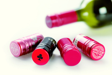 Aluminum screwcaps with Tin saran liners