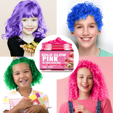 Washable Hair Coloring Wax for party cosplay