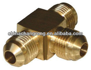 Industrial Brass Fittings-Flare Fittings-flare union tee