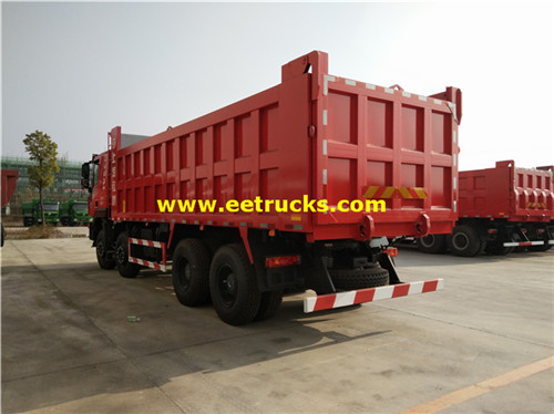 50ton 8x4 الرمال تحمل الشاحنات