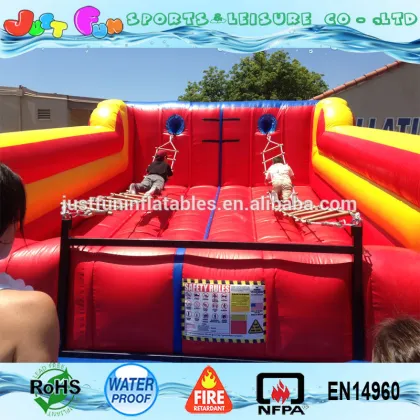 2016 new jacob inflatable adults ladder climbing games,used ladder inflatable games for sale
