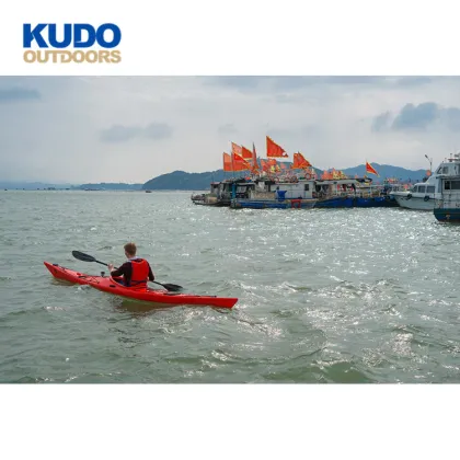 KUDO OUTDOORS 5.08M OEM Wholesale Professional Lofoten Sea Kayak for Water Sports