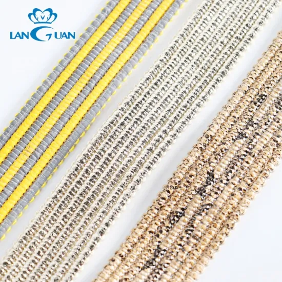 Braided Tape Sole and Sandal Upper Material for Ladies' Shoes