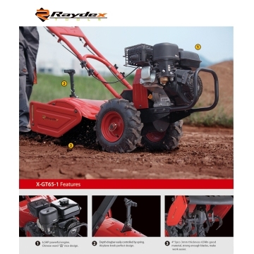 Zongshen 196cc New Gasoline Garden Tiller