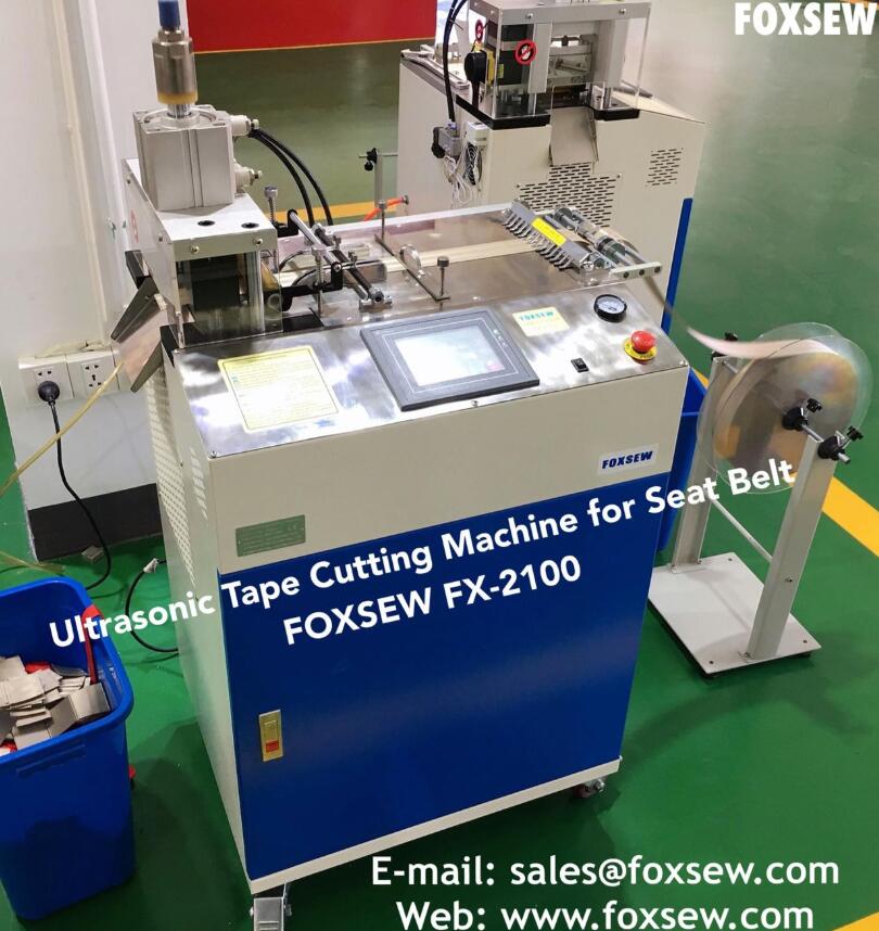 Ultrasonic Tape Cutting Machines FOXSEW FX-2100 & FOXSEW FX-2200 -8