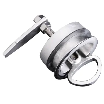316 Stainless Steel Marine Hardware Turning Lock Lift Handle Latch