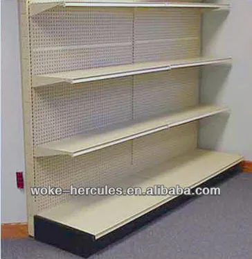 Wal-Mart standard Professional manufacturer display supermarket shelves/shelf /shelving Hebei woke metal